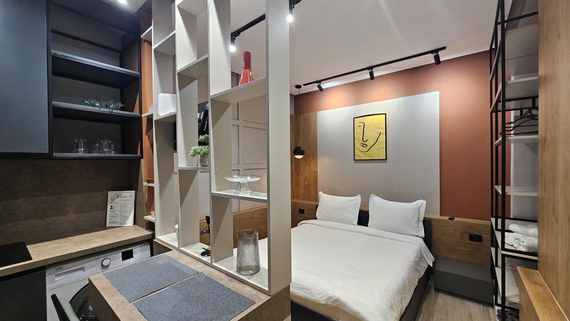 Tam Serviced Studio Apartments Next To Blloku Tirana Exterior photo