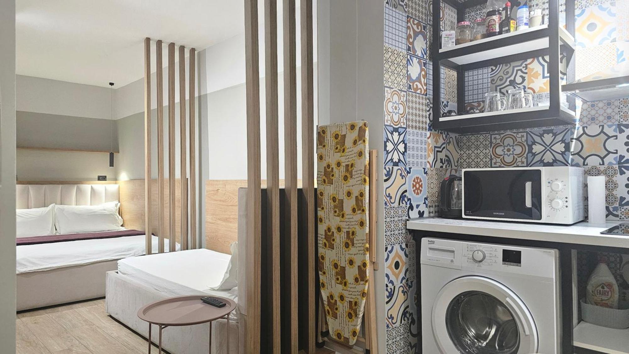Tam Serviced Studio Apartments Next To Blloku Tirana Exterior photo