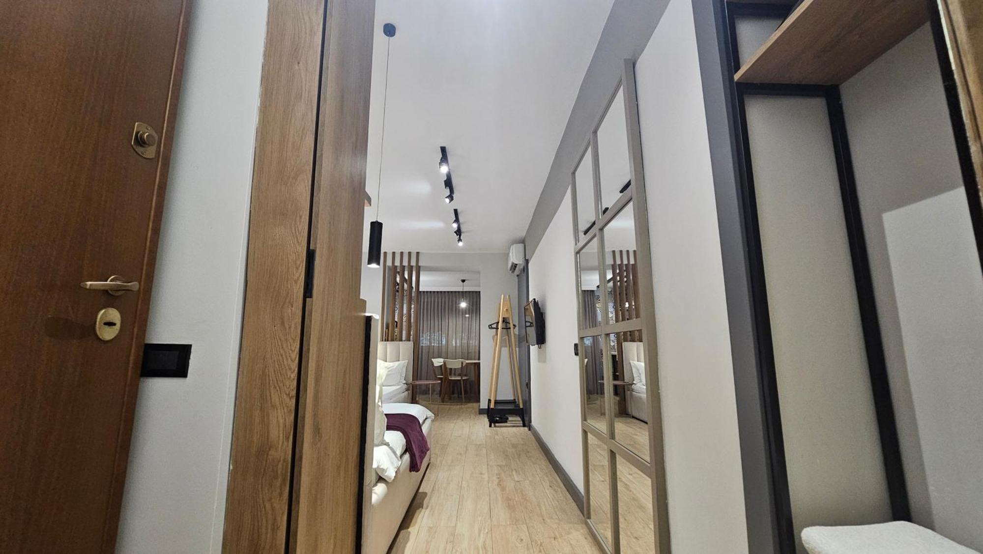 Tam Serviced Studio Apartments Next To Blloku Tirana Exterior photo